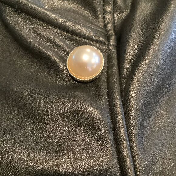 Sleeveless Faux Leather Dress by Simply Be ASOS - Picture 6 of 7